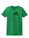 Oh Snap Wishbone - Thanksgiving Womens T-Shirt-Womens T-Shirt-TooLoud-Kelly-Green-X-Small-Davson Sales