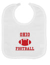 Ohio Football Baby Bib by TooLoud