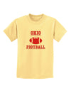 Ohio Football Childrens T-Shirt by TooLoud-TooLoud-Daffodil-Yellow-X-Small-Davson Sales