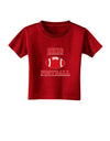 Ohio Football Toddler T-Shirt Dark by TooLoud-Toddler T-Shirt-TooLoud-Red-2T-Davson Sales