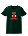 Ohio Football Womens Dark T-Shirt by TooLoud-TooLoud-Forest-Green-Small-Davson Sales