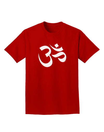 Om Symbol Adult Dark T-Shirt-Mens T-Shirt-TooLoud-Red-Small-Davson Sales