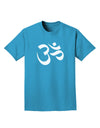 Om Symbol Adult Dark T-Shirt-Mens T-Shirt-TooLoud-Turquoise-Small-Davson Sales