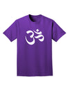 Om Symbol Adult Dark T-Shirt-Mens T-Shirt-TooLoud-Purple-Small-Davson Sales