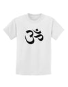 Om Symbol Childrens T-Shirt-Childrens T-Shirt-TooLoud-White-X-Small-Davson Sales