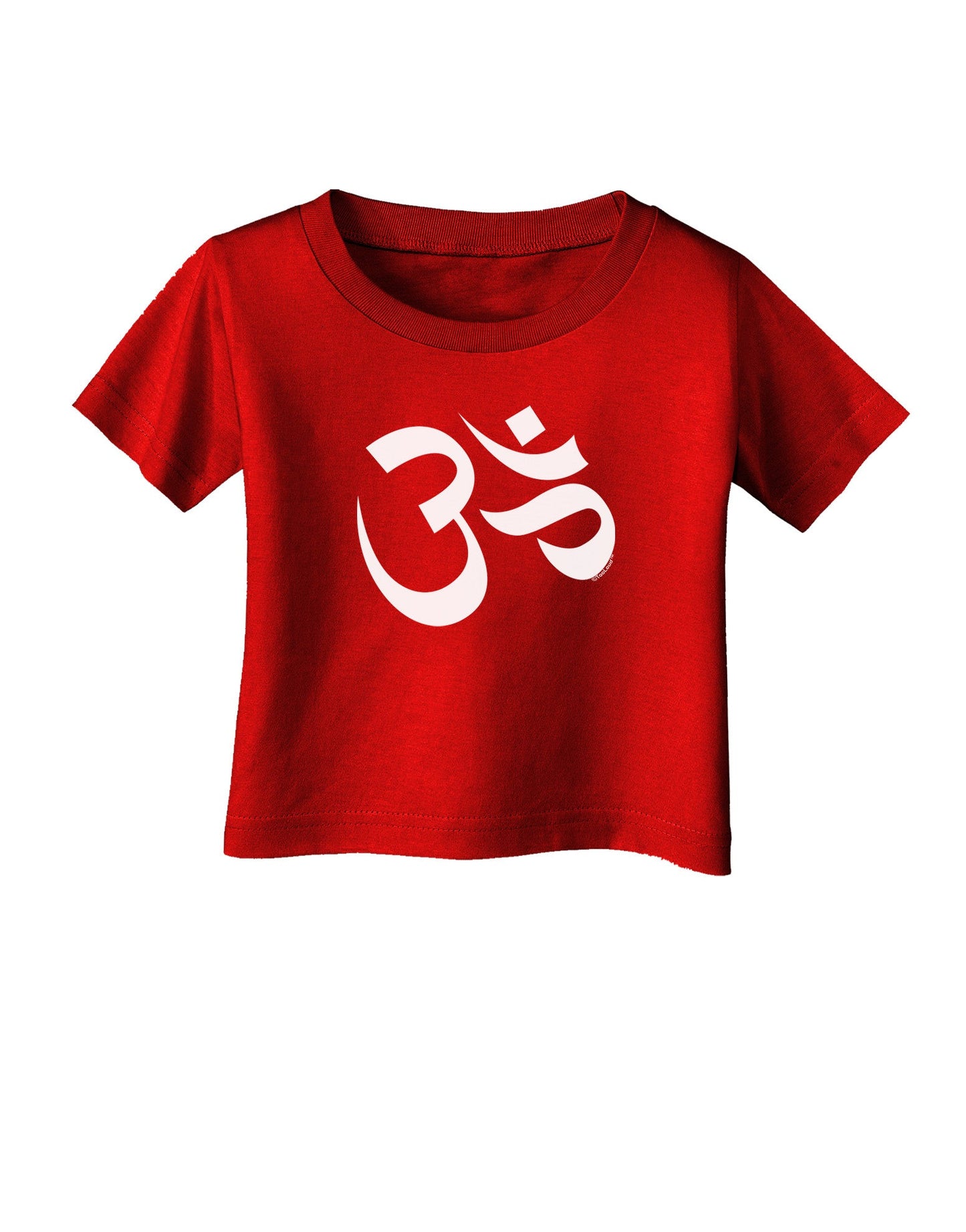 Om Symbol Infant T-Shirt Dark-Infant T-Shirt-TooLoud-Red-06-Months-Davson Sales