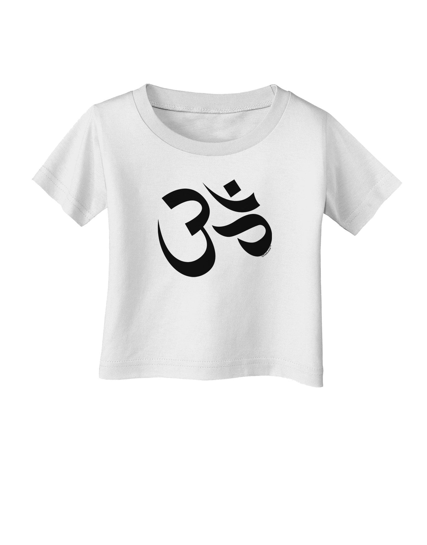 Om Symbol Infant T-Shirt-Infant T-Shirt-TooLoud-White-06-Months-Davson Sales