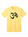 Om Symbol Premium Adult T-Shirt - Elegance Meets Comfort-Mens T-shirts-TooLoud-Yellow-Small-Davson Sales