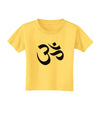 Om Symbol Toddler T-Shirt-Toddler T-Shirt-TooLoud-Yellow-2T-Davson Sales