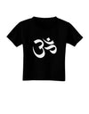 Om Symbol Toddler T-Shirt Dark-Toddler T-Shirt-TooLoud-Black-2T-Davson Sales