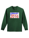 Omalley 2016 Adult Long Sleeve Dark T-Shirt-TooLoud-Dark-Green-Small-Davson Sales