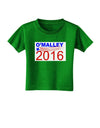 Omalley 2016 Toddler T-Shirt Dark-Toddler T-Shirt-TooLoud-Clover-Green-2T-Davson Sales