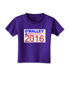 Omalley 2016 Toddler T-Shirt Dark-Toddler T-Shirt-TooLoud-Purple-2T-Davson Sales