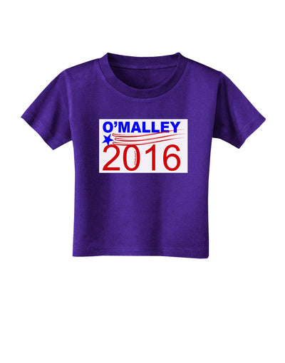 Omalley 2016 Toddler T-Shirt Dark-Toddler T-Shirt-TooLoud-Purple-2T-Davson Sales