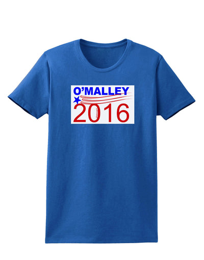 Omalley 2016 Womens Dark T-Shirt-TooLoud-Royal-Blue-X-Small-Davson Sales