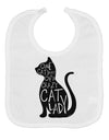 One Cat Short Of A Crazy Cat Lady Baby Bib