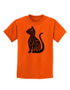 One Cat Short Of A Crazy Cat Lady Childrens T-Shirt-Childrens T-Shirt-TooLoud-Orange-X-Small-Davson Sales