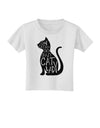 One Cat Short Of A Crazy Cat Lady Toddler T-Shirt-Toddler T-Shirt-TooLoud-White-2T-Davson Sales