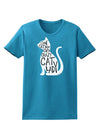 One Cat Short Of A Crazy Cat Lady Womens Dark T-Shirt-TooLoud-Turquoise-X-Small-Davson Sales