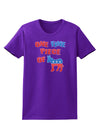 One Fine Piece Of - Democrat Womens Dark T-Shirt-TooLoud-Purple-X-Small-Davson Sales