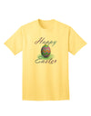 One Happy Easter Egg Adult T-Shirt-unisex t-shirt-TooLoud-Yellow-Small-Davson Sales