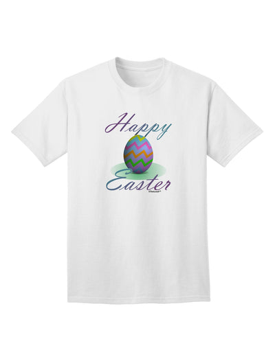 One Happy Easter Egg Adult T-Shirt-unisex t-shirt-TooLoud-White-Small-Davson Sales