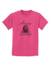 One Happy Easter Egg Childrens T-Shirt-Childrens T-Shirt-TooLoud-Sangria-X-Small-Davson Sales