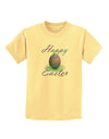 One Happy Easter Egg Childrens T-Shirt-Childrens T-Shirt-TooLoud-Daffodil-Yellow-X-Small-Davson Sales