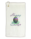 One Happy Easter Egg Micro Terry Gromet Golf Towel 16 x 25 inch-Golf Towel-TooLoud-White-Davson Sales
