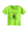 One Happy Easter Egg Toddler T-Shirt-Toddler T-Shirt-TooLoud-Lime-Green-2T-Davson Sales