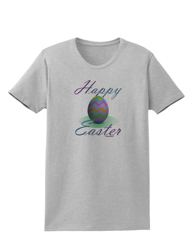 One Happy Easter Egg Womens T-Shirt-Womens T-Shirt-TooLoud-AshGray-X-Small-Davson Sales