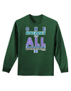 One Internet For All Keep The Net Neutral Adult Long Sleeve Dark T-Shirt-TooLoud-Dark-Green-Small-Davson Sales