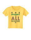 One Internet For All Keep The Net Neutral Toddler T-Shirt-Toddler T-Shirt-TooLoud-Yellow-2T-Davson Sales