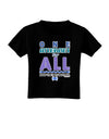 One Internet For All Keep The Net Neutral Toddler T-Shirt Dark-Toddler T-Shirt-TooLoud-Black-2T-Davson Sales