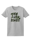 One Lucky Mom Shamrock Womens T-Shirt-Womens T-Shirt-TooLoud-AshGray-X-Small-Davson Sales