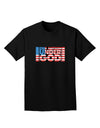 One Nation Under God Adult Dark T-Shirt-Mens T-Shirt-TooLoud-Black-Small-Davson Sales