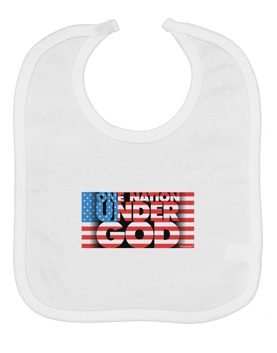 One Nation Under God Baby Bib