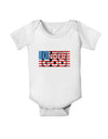 One Nation Under God Baby Romper Bodysuit-Baby Romper-TooLoud-White-06-Months-Davson Sales