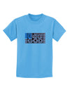 One Nation Under God Childrens T-Shirt-Childrens T-Shirt-TooLoud-Aquatic-Blue-X-Small-Davson Sales