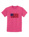 One Nation Under God Childrens T-Shirt-Childrens T-Shirt-TooLoud-Sangria-X-Small-Davson Sales