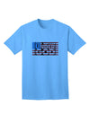 One Nation Under God Premium Adult T-Shirt - Exclusively for the Patriotic Fashion Enthusiast-Mens T-shirts-TooLoud-Aquatic-Blue-Small-Davson Sales