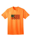 One Nation Under God Premium Adult T-Shirt - Exclusively for the Patriotic Fashion Enthusiast-Mens T-shirts-TooLoud-Neon-Orange-Small-Davson Sales