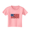 One Nation Under God Toddler T-Shirt-Toddler T-Shirt-TooLoud-Candy-Pink-2T-Davson Sales