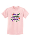 Only Veggies On My Plate Childrens T-Shirt-Childrens T-Shirt-TooLoud-PalePink-X-Small-Davson Sales