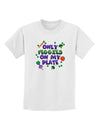 Only Veggies On My Plate Childrens T-Shirt-Childrens T-Shirt-TooLoud-White-X-Small-Davson Sales