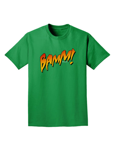 Onomatopoeia BAMM Adult Dark T-Shirt-Mens T-Shirt-TooLoud-Kelly-Green-Small-Davson Sales