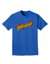 Onomatopoeia BAMM Adult Dark T-Shirt-Mens T-Shirt-TooLoud-Royal-Blue-Small-Davson Sales