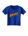 Onomatopoeia BAMM Toddler T-Shirt Dark-Toddler T-Shirt-TooLoud-Royal-Blue-2T-Davson Sales