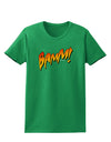 Onomatopoeia BAMM Womens Dark T-Shirt-TooLoud-Kelly-Green-X-Small-Davson Sales