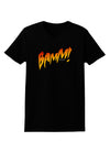 Onomatopoeia BAMM Womens Dark T-Shirt-TooLoud-Black-X-Small-Davson Sales